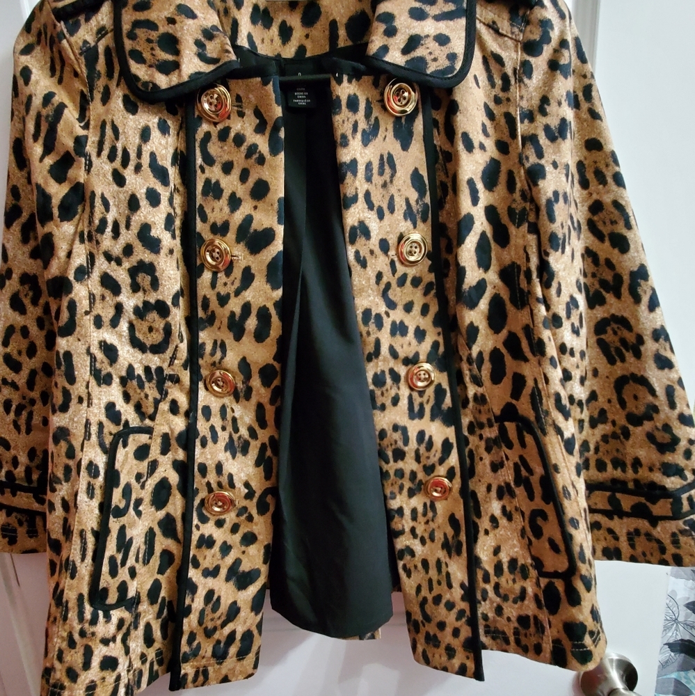 Womens Black/White Dress Jacket